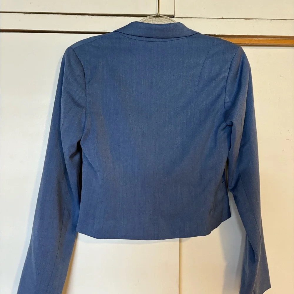 Divided Light Blue Women's Blazer - Picture 2 of 4